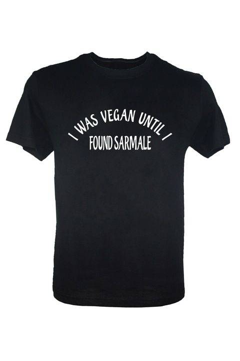 Tricou I was vegan