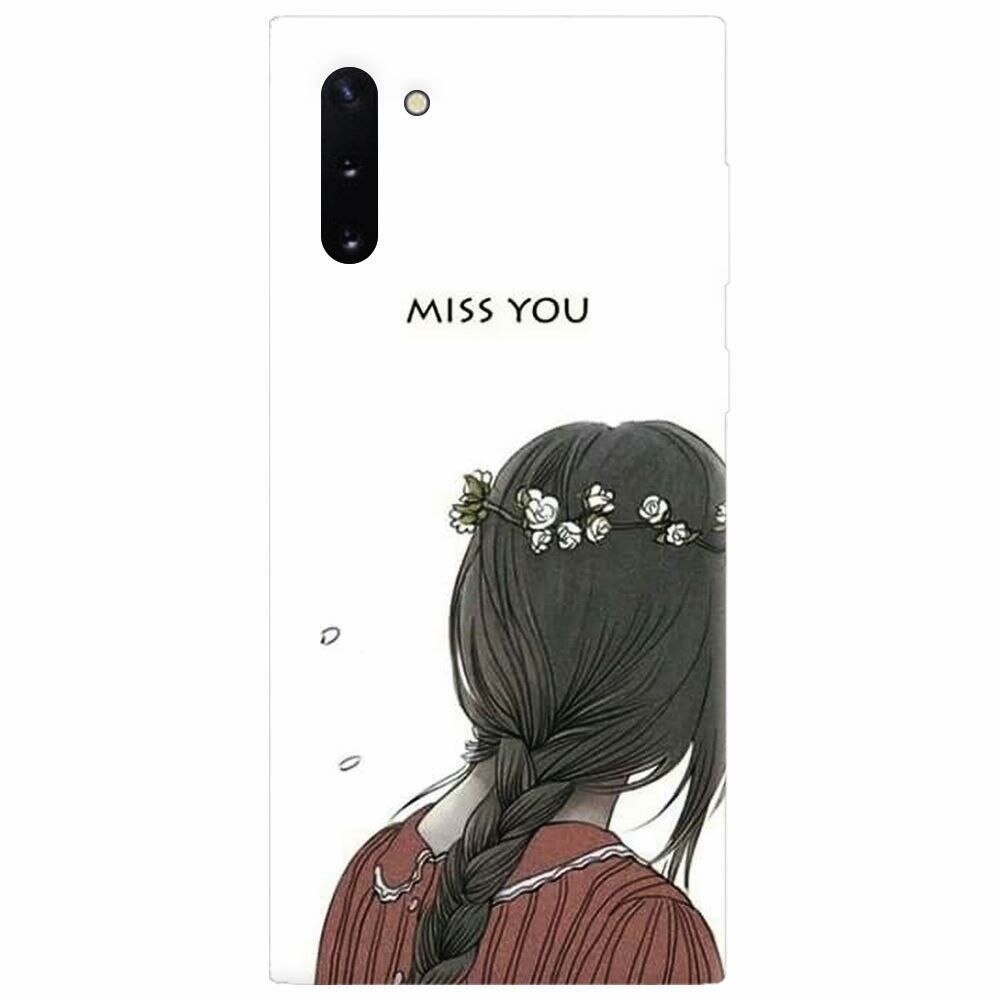 Husa silicon pentru Samsung Galaxy Note 10, Miss You