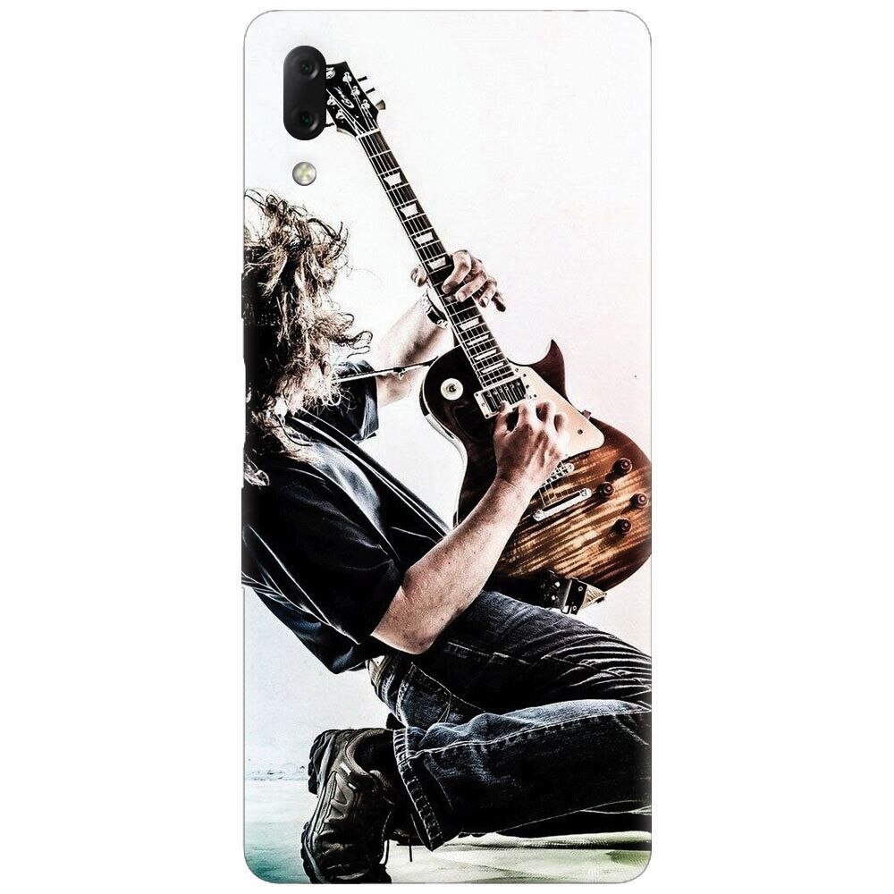 Husa silicon pentru Sony Xperia L3, Rock Star