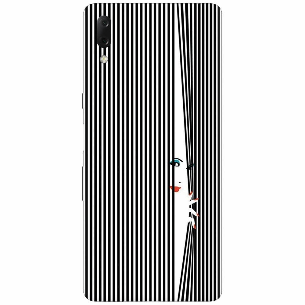 Husa silicon pentru Sony Xperia L3, Stripe