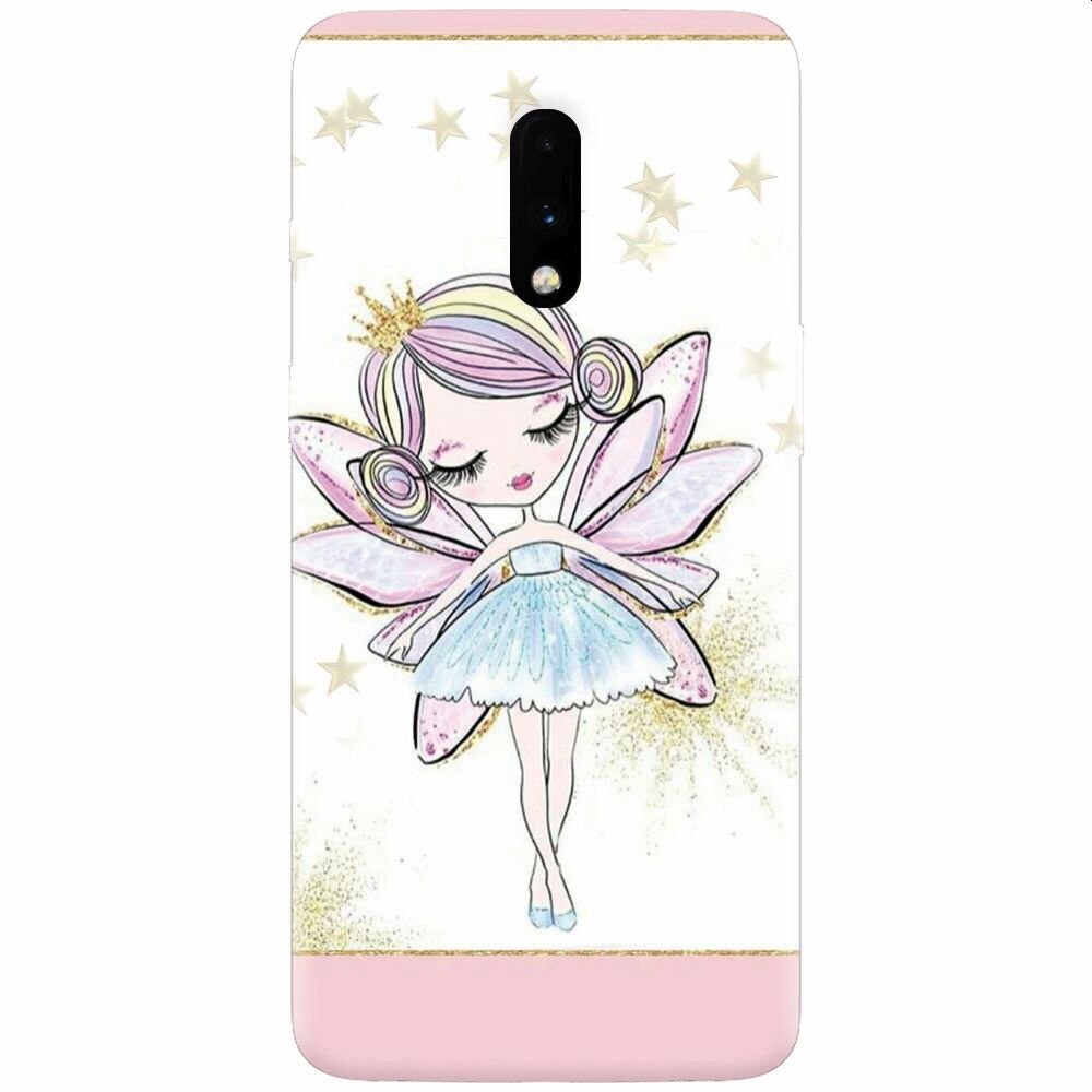 Husa silicon pentru OnePlus 7, Fairy Girl