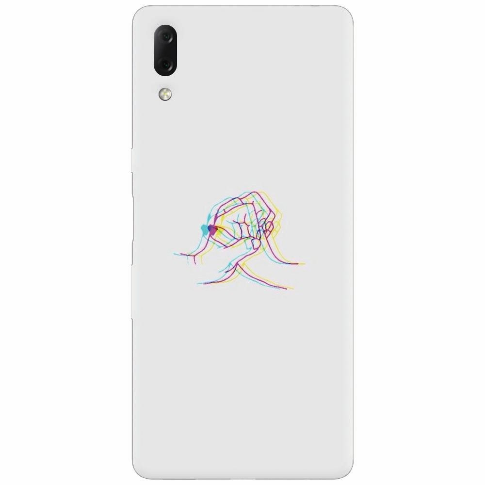 Husa silicon pentru Sony Xperia L3, With Love