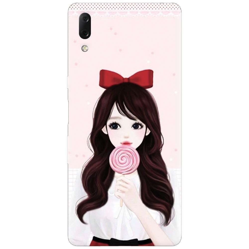 Husa silicon pentru Sony Xperia L3, Girly 001