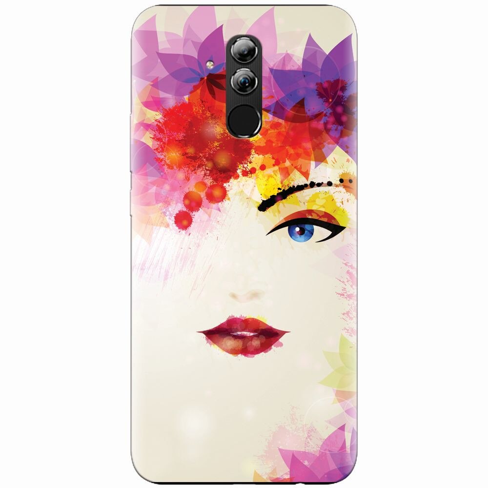 Husa silicon pentru Huawei Mate 20 Lite, Pretty Face