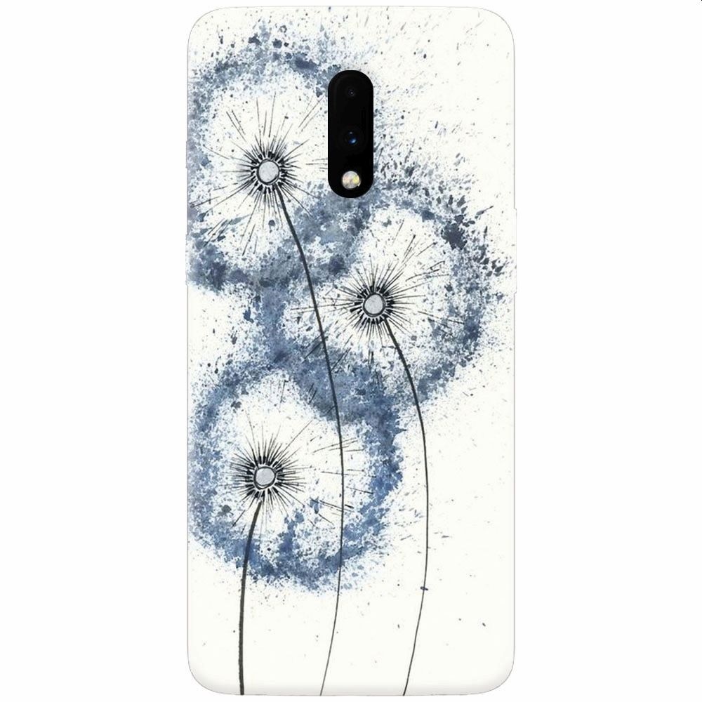 Husa silicon pentru OnePlus 7, Dandelion