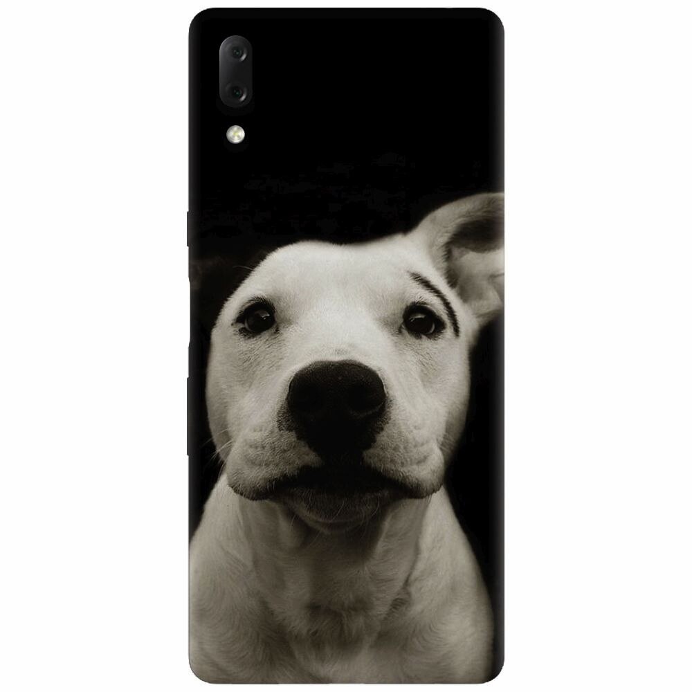 Husa silicon pentru Sony Xperia L3, Funny Dog
