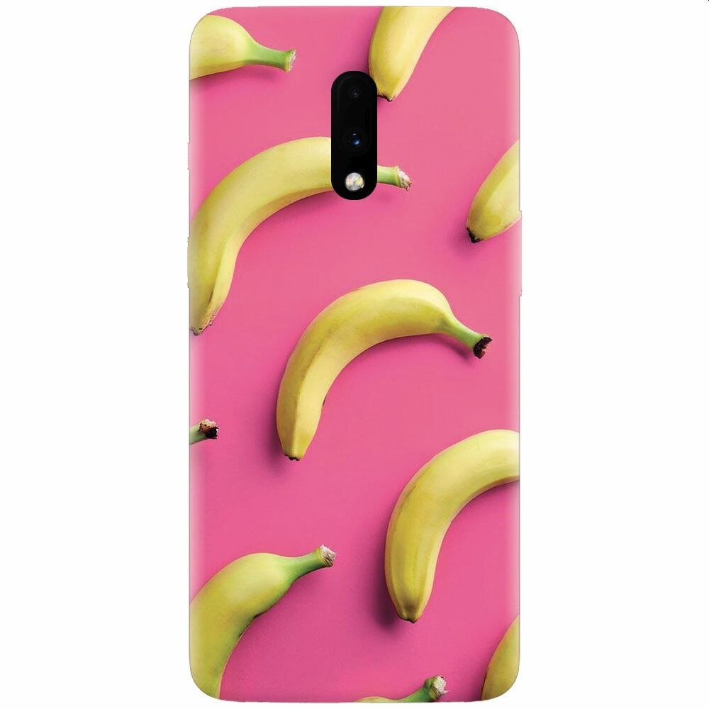 Husa silicon pentru OnePlus 7, Banana