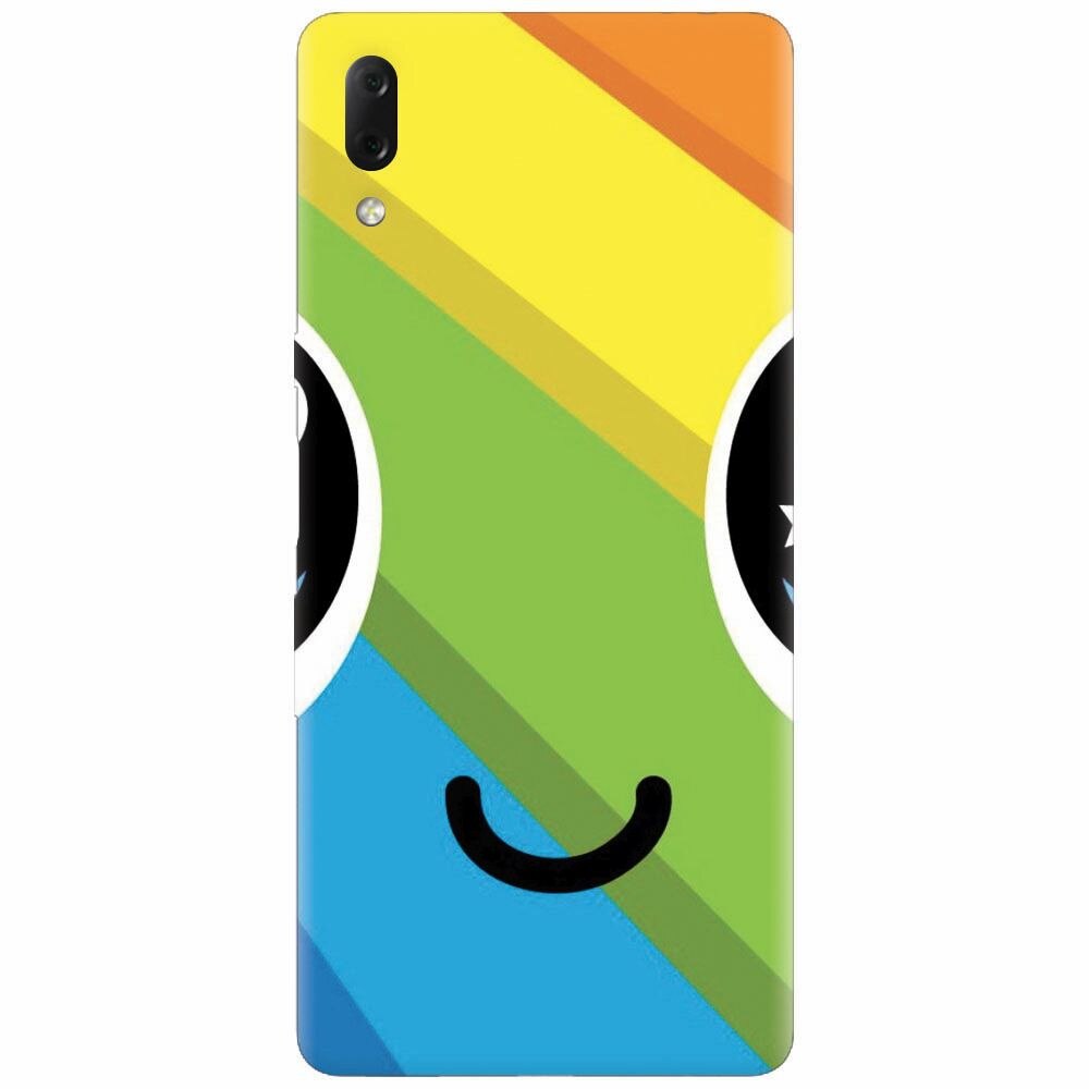 Husa silicon pentru Sony Xperia L3, Happy Face