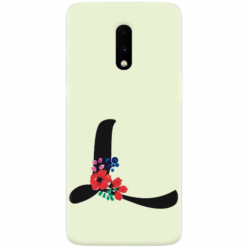 Husa silicon pentru OnePlus 7, Litera L