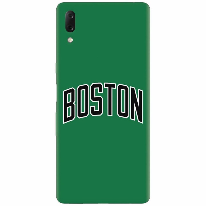 Husa silicon pentru Sony Xperia L3, NBA Boston Celtics