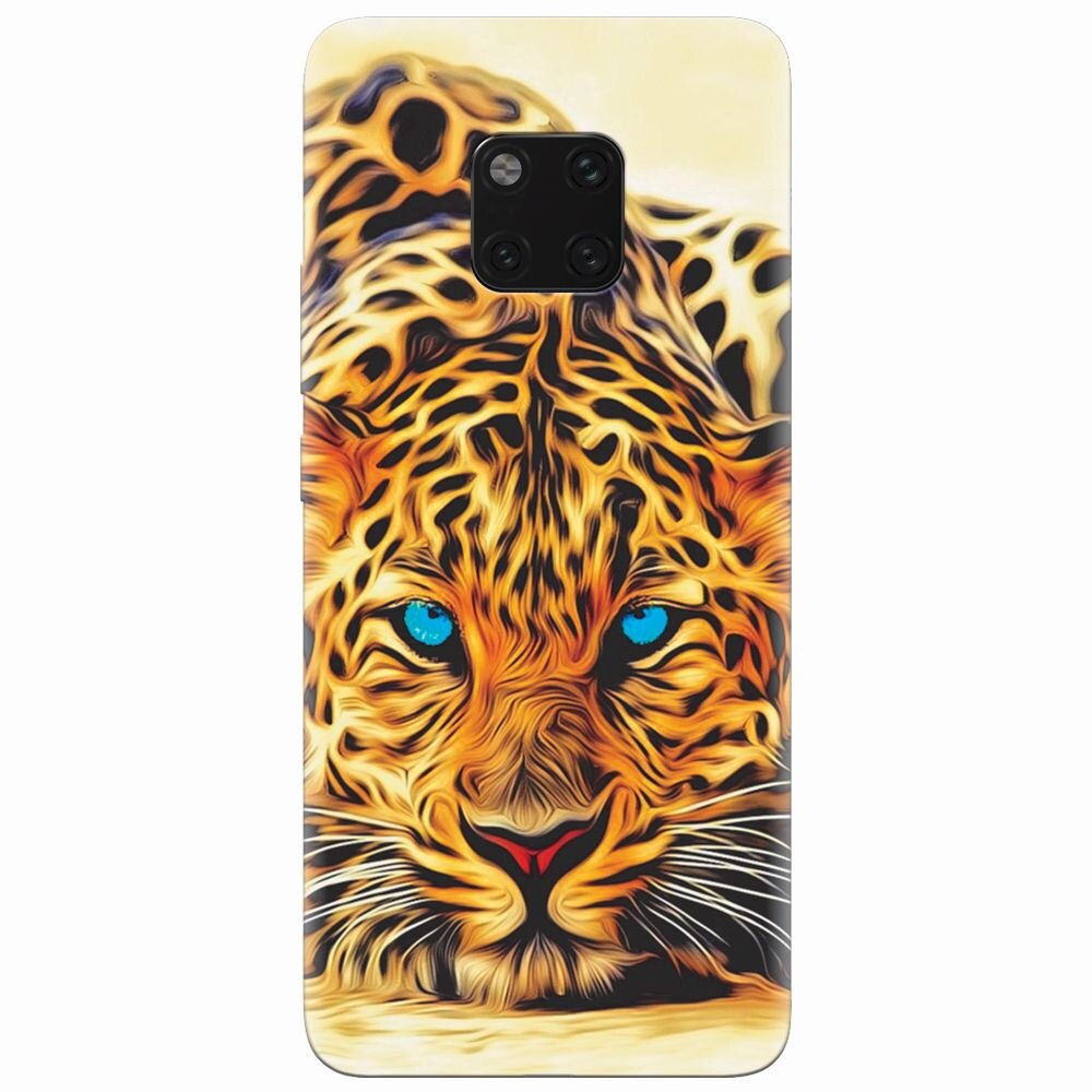 Husa silicon pentru Huawei Mate 20 Pro, Animal Tiger