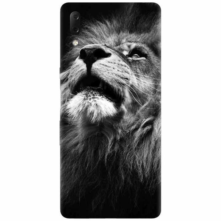 Szilikon tok Sony Xperia L3, Majestic Lion Portrait készülékhez