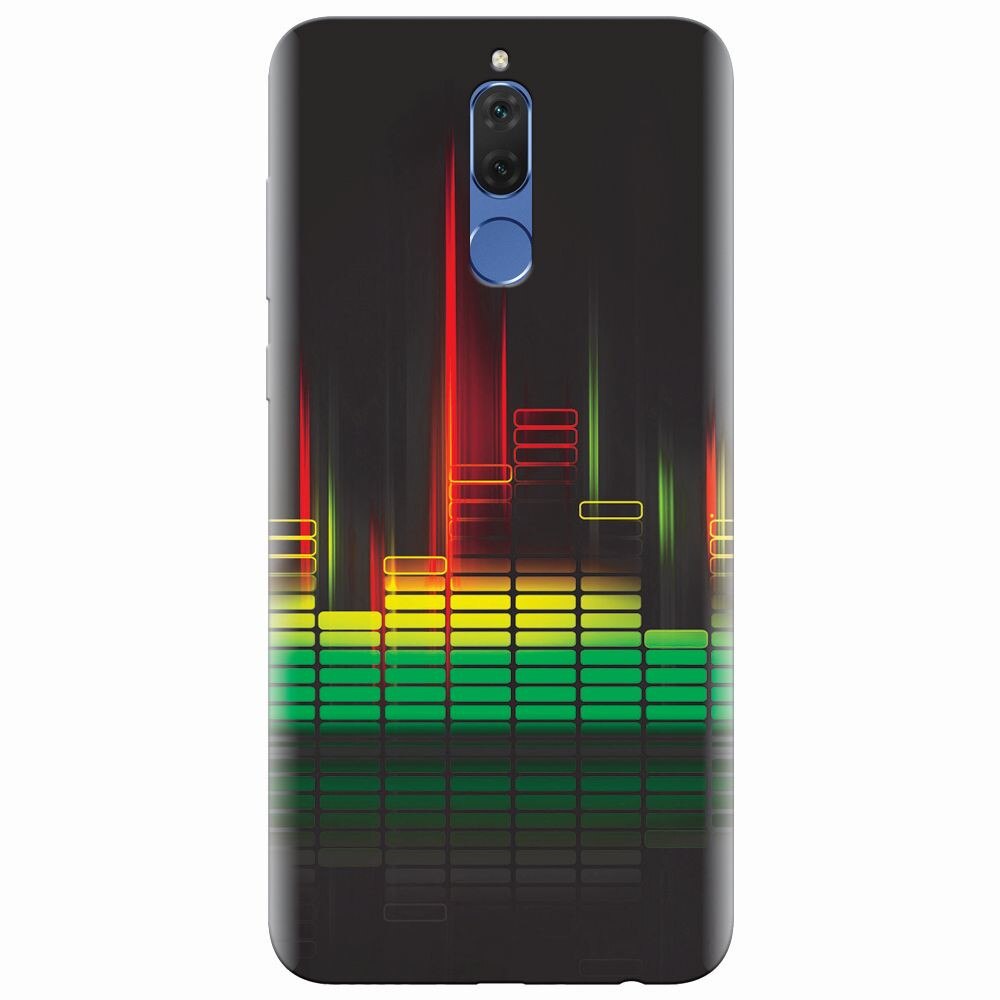 Husa silicon pentru Huawei Mate 10 Lite, Abstract Dj Sound System