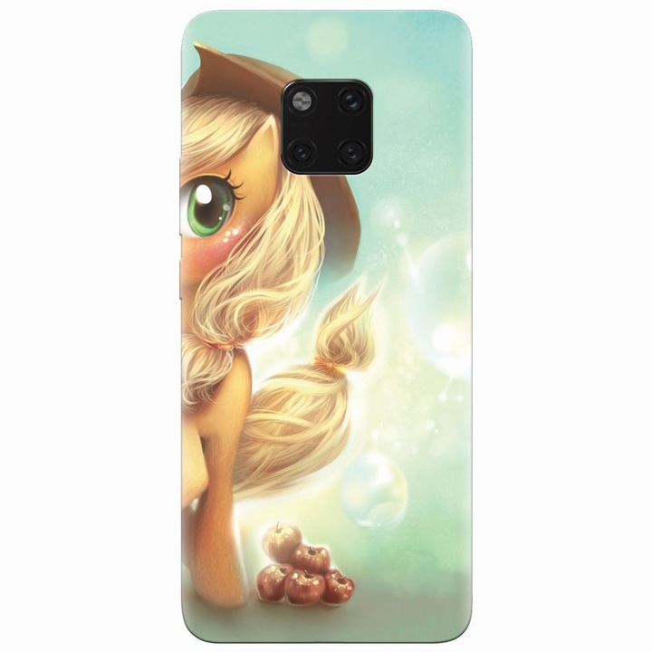 Силиконов кейс за Huawei Mate 20 Pro, Applejack Pony Cute K