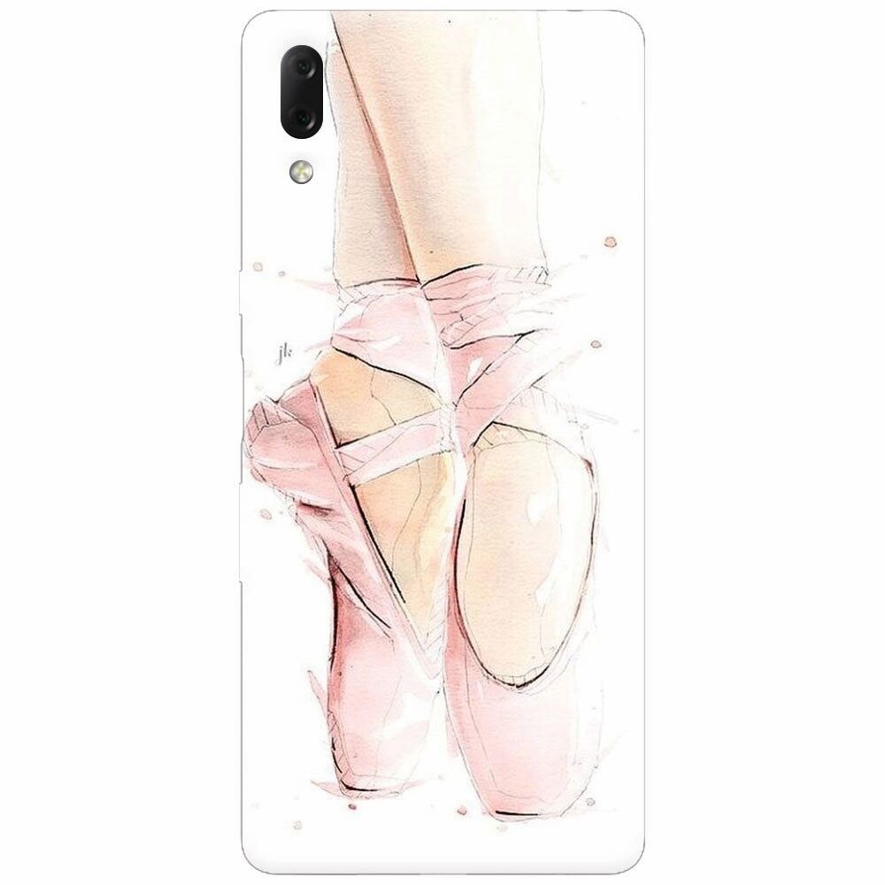 Husa silicon pentru Sony Xperia L3, Balet