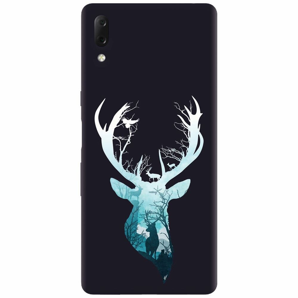 Husa silicon pentru Sony Xperia L3, Cerb