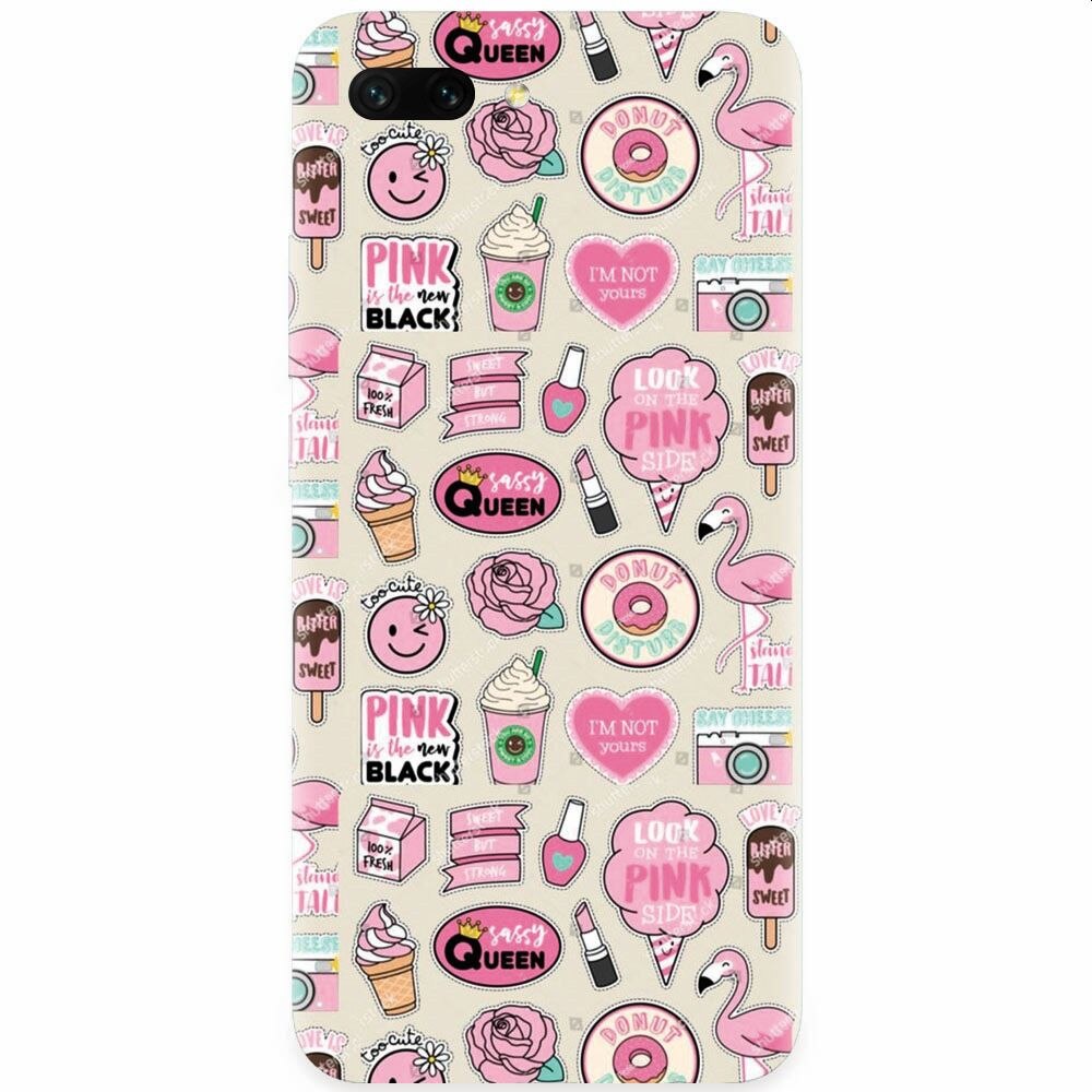 Husa silicon pentru Honor 10, Sassy Queen