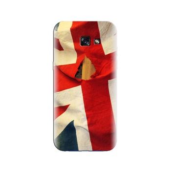 Husa Samsung A3 2017 Ripped English Flag Husa Samsung A3 2017 Ripped English Flag