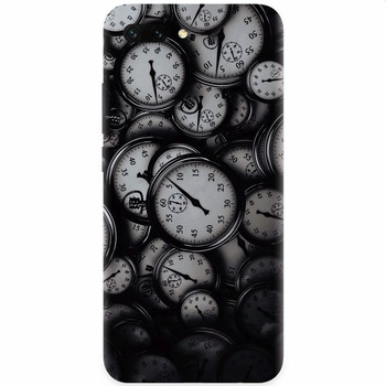 Husa silicon pentru Honor 10, Clocks Bw Husa silicon pentru Honor 10, Clocks Bw