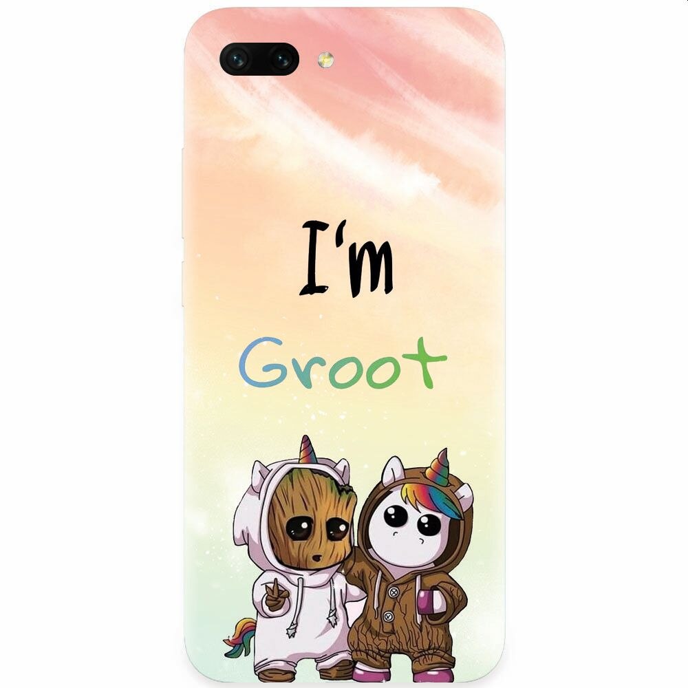 Husa silicon pentru Honor 10, Im Groot