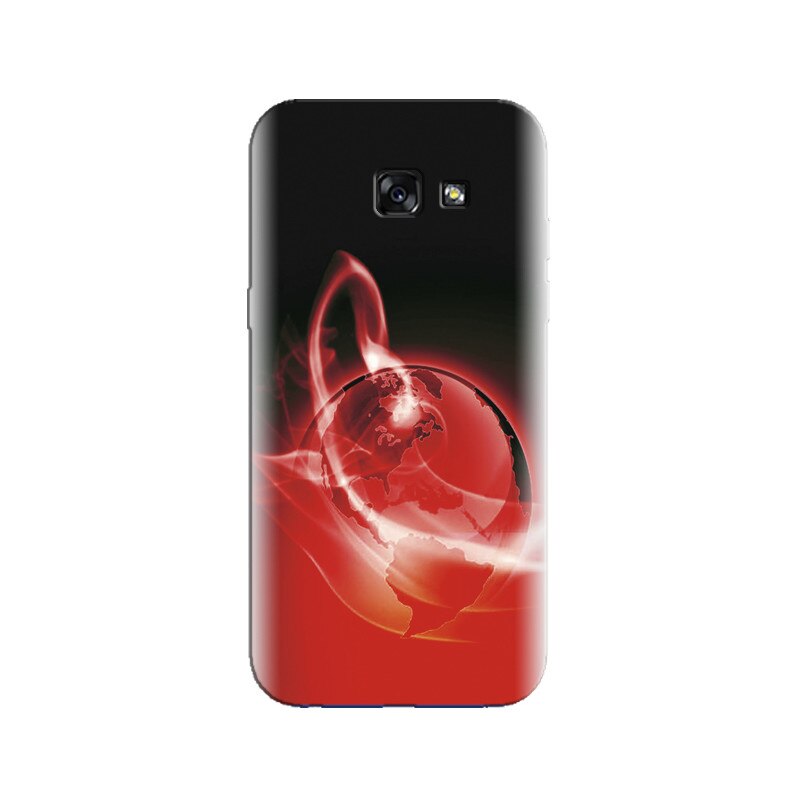 Husa Samsung A3 2017 Red Heart Abstract Hd Photos