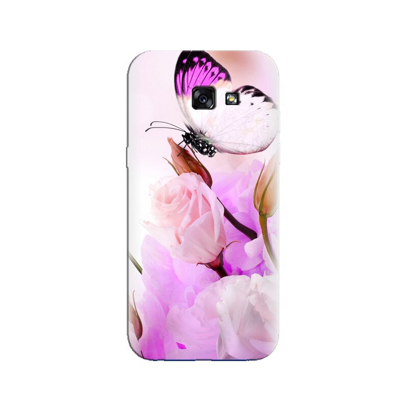 Husa Samsung A3 2017 Purple Butterfly Phone