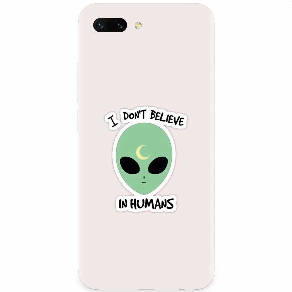 Husa silicon pentru Honor 10, I Dont Believe In Humans