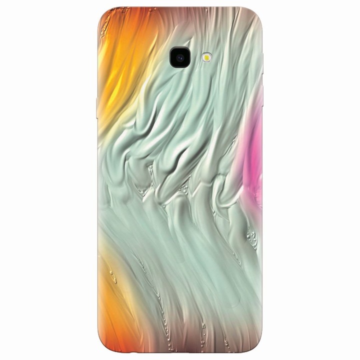 Husa silicon pentru Samsung Galaxy J4 Plus, Attractive Abstract Design
