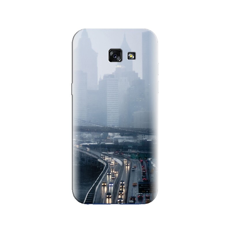 Husa Samsung A3 2017 Rainy New York Skyline
