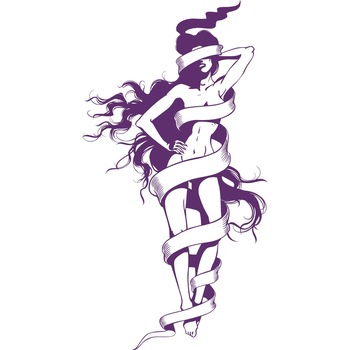 Nud de femeie - Sticker Decorativ - Indigo - 60 x 113 cm Nud de femeie - Sticker Decorativ - Indigo - 60 x 113 cm