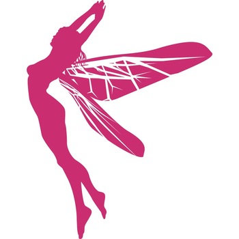 Zana dansatoare - Sticker Decorativ - Magenta - 110 x 142 cm Zana dansatoare - Sticker Decorativ - Magenta - 110 x 142 cm