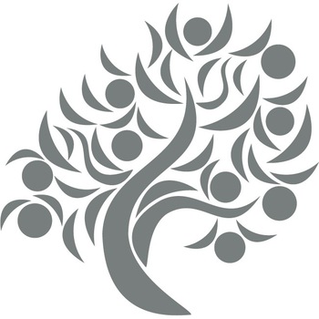 Pom fructifer - Sticker Decorativ - Gri Metal - 84 x 83 cm Pom fructifer - Sticker Decorativ - Gri Metal - 84 x 83 cm