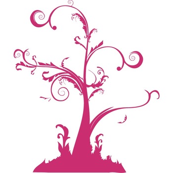 Copac - Sticker Decorativ - Magenta - 83 x 98 cm Copac - Sticker Decorativ - Magenta - 83 x 98 cm