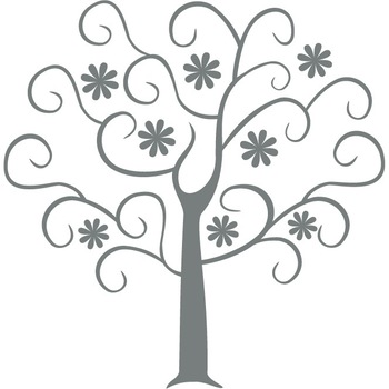 Primavara - Sticker Decorativ - Gri Metal - 110 x 112 cm Primavara - Sticker Decorativ - Gri Metal - 110 x 112 cm