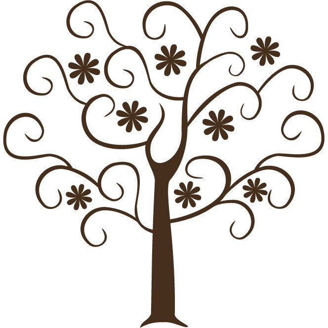 Primavara - Sticker Decorativ - Choco - 110 x 112 cm