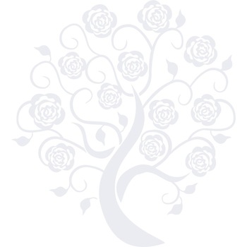 Copacul trandafirilor - Sticker Decorativ - Alb polar - 110 x 120 cm Copacul trandafirilor - Sticker Decorativ - Alb polar - 110 x 120 cm