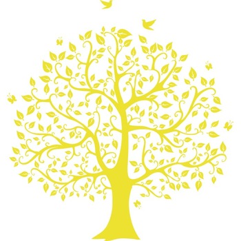Arborele vietii - Sticker Decorativ - Lemon - 188 x 200 cm Arborele vietii - Sticker Decorativ - Lemon - 188 x 200 cm