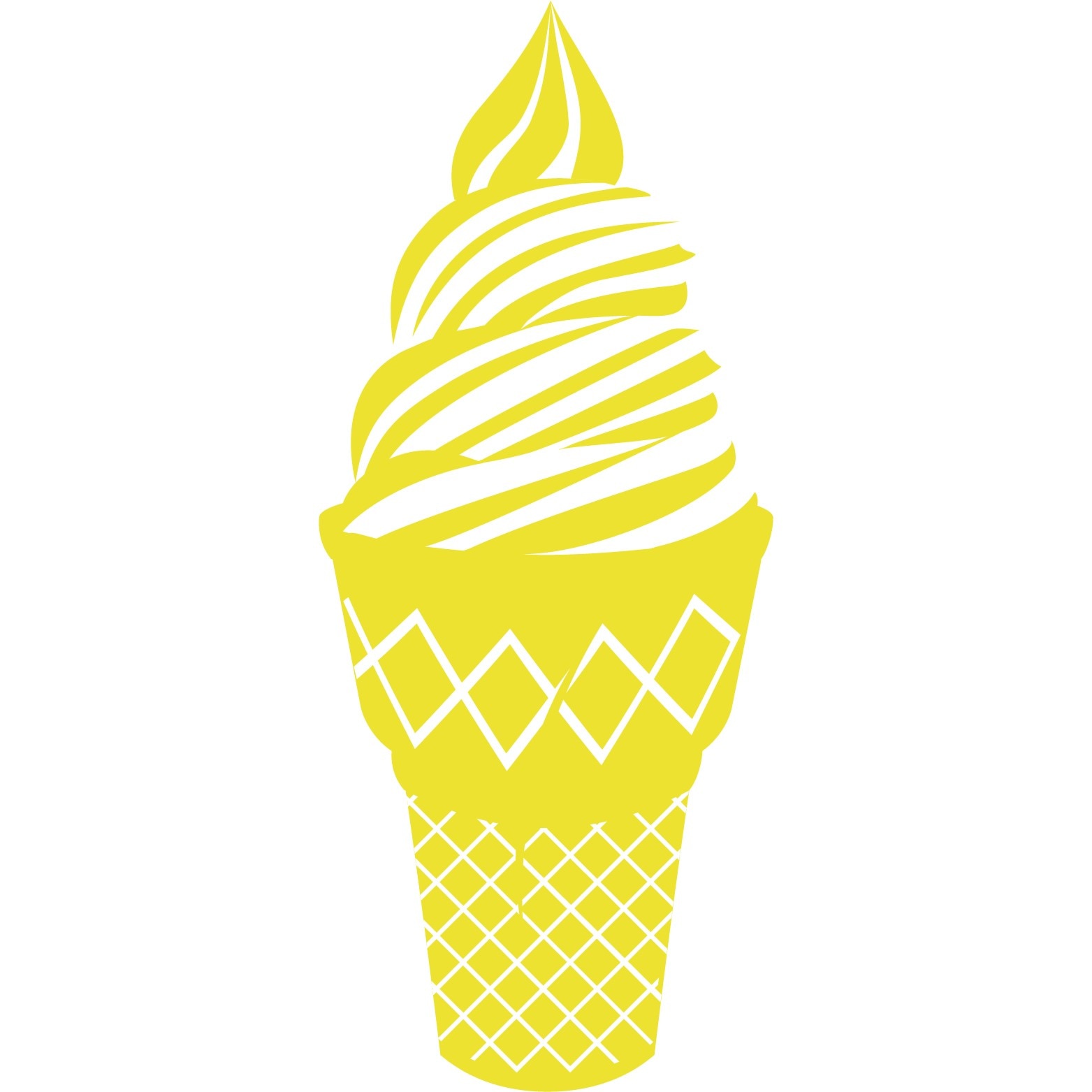 Inghetata - Sticker Decorativ - Lemon - 63 x 150 cm