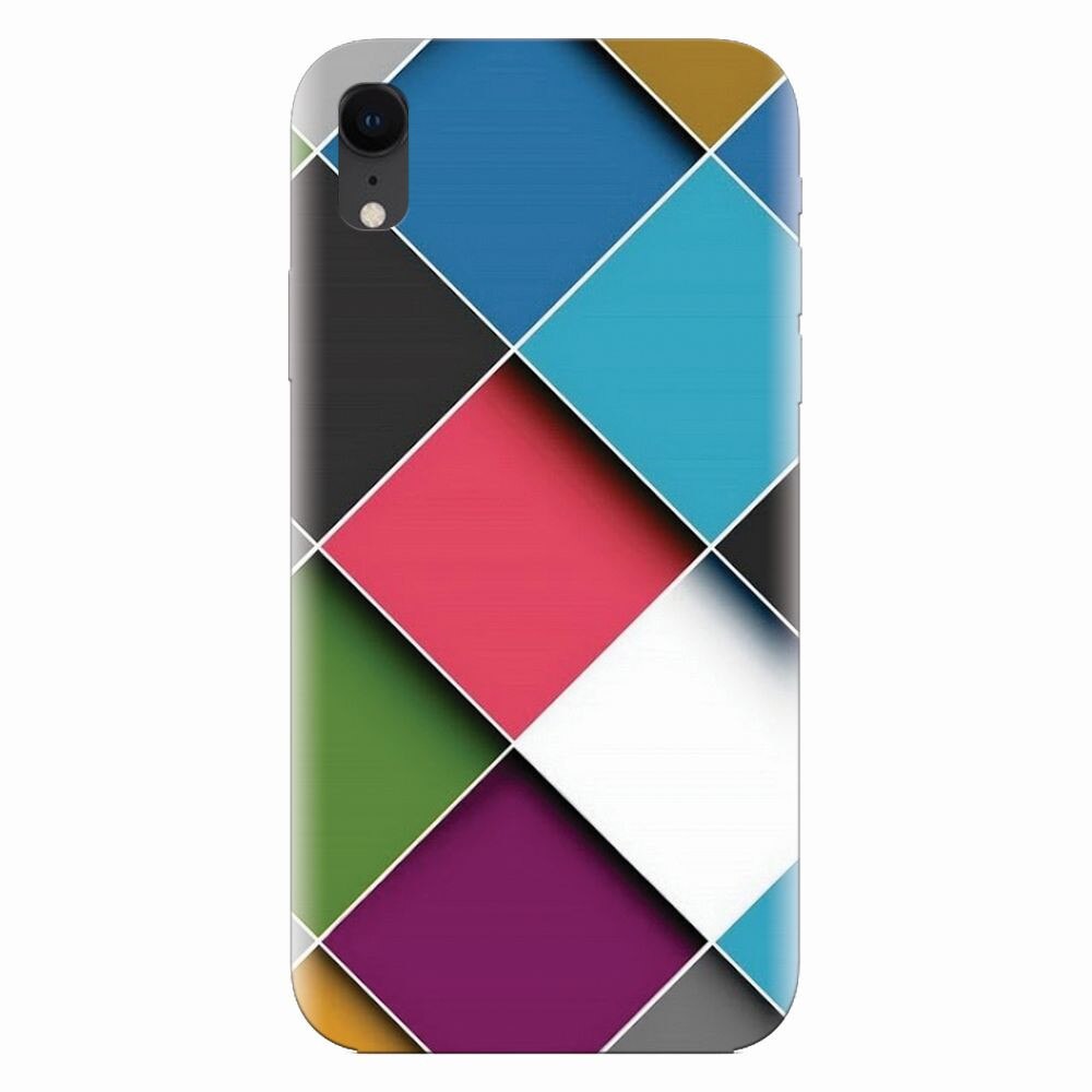 Husa silicon pentru Apple Iphone XR, Square