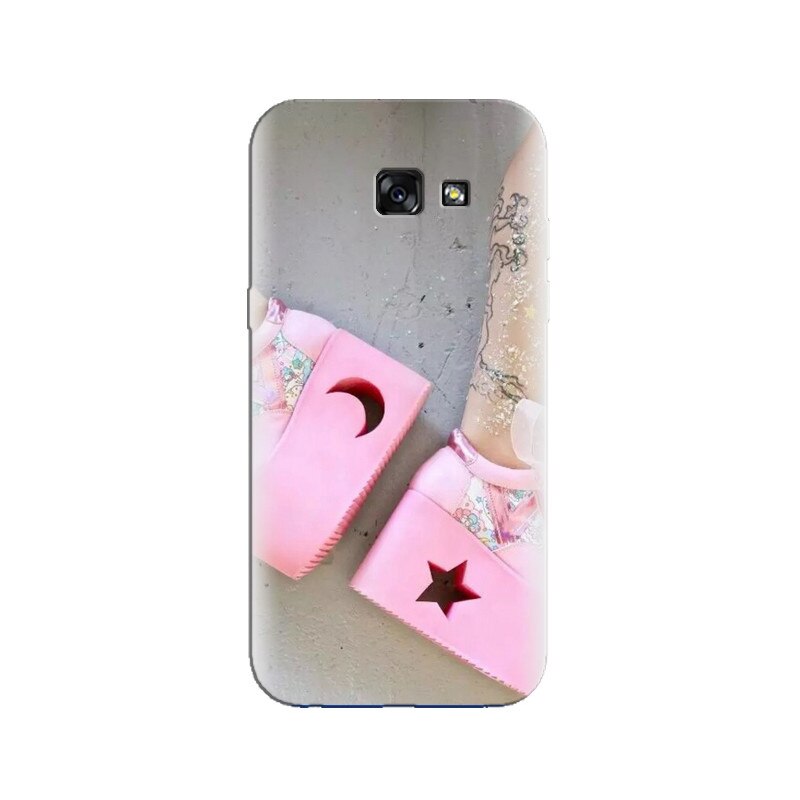 Husa Samsung A3 2017 Pink Cute Shoes