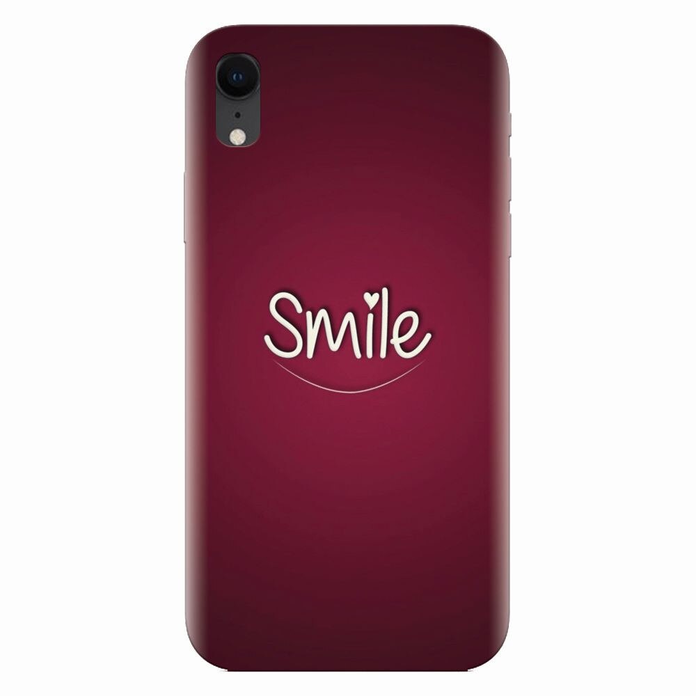 Husa silicon pentru Apple Iphone XR, Smile Love