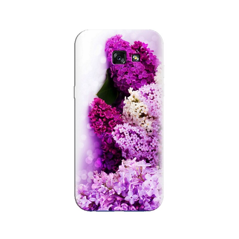 Husa Samsung A3 2017 Purple Flowers 002