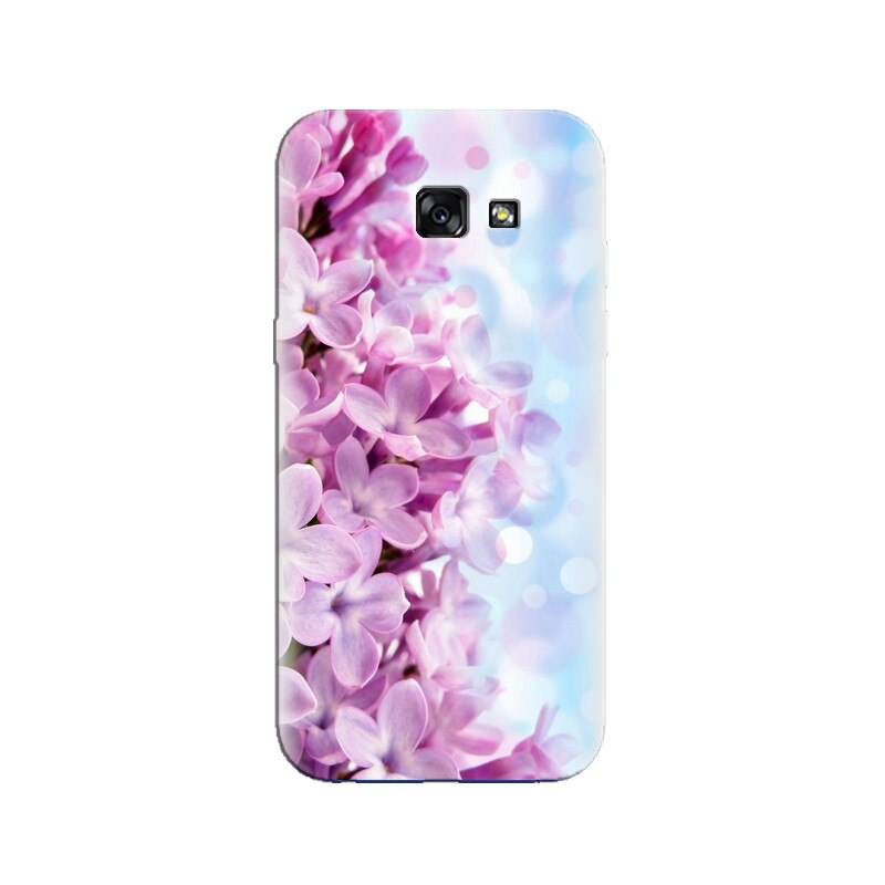 Husa Samsung A3 2017 Purple Flowers 001