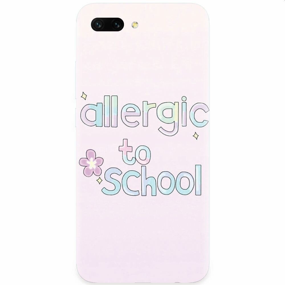 Husa silicon pentru Honor 10, Allergic To School