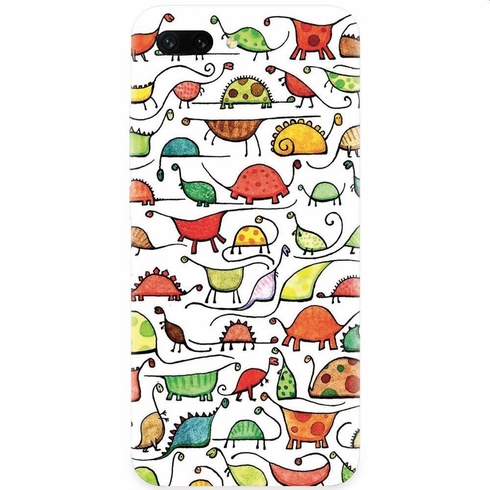 Husa silicon pentru Honor 10, Dino