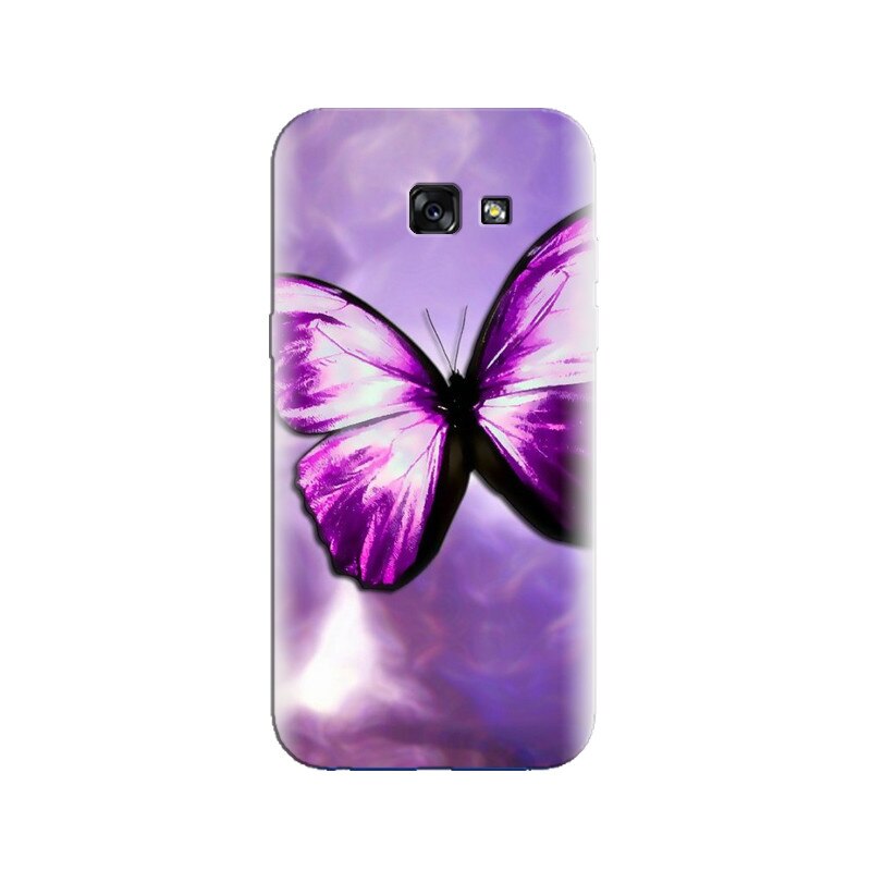 Husa Samsung A3 2017 Purple Butterfly 003