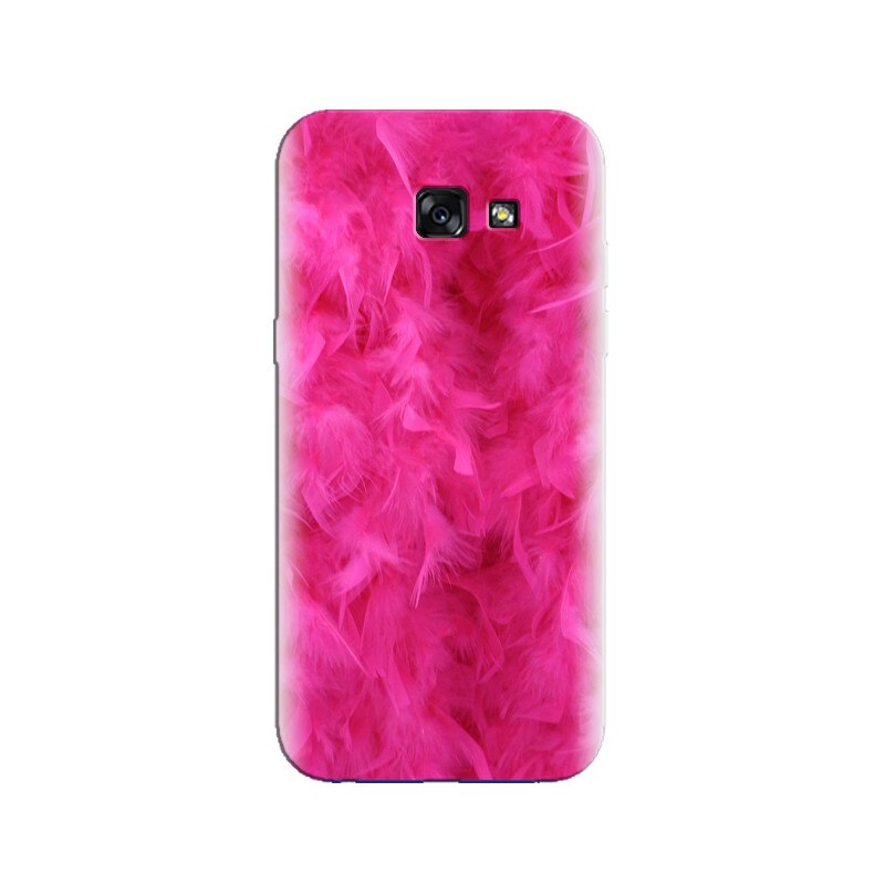 Husa Samsung A3 2017 Pink Feathers