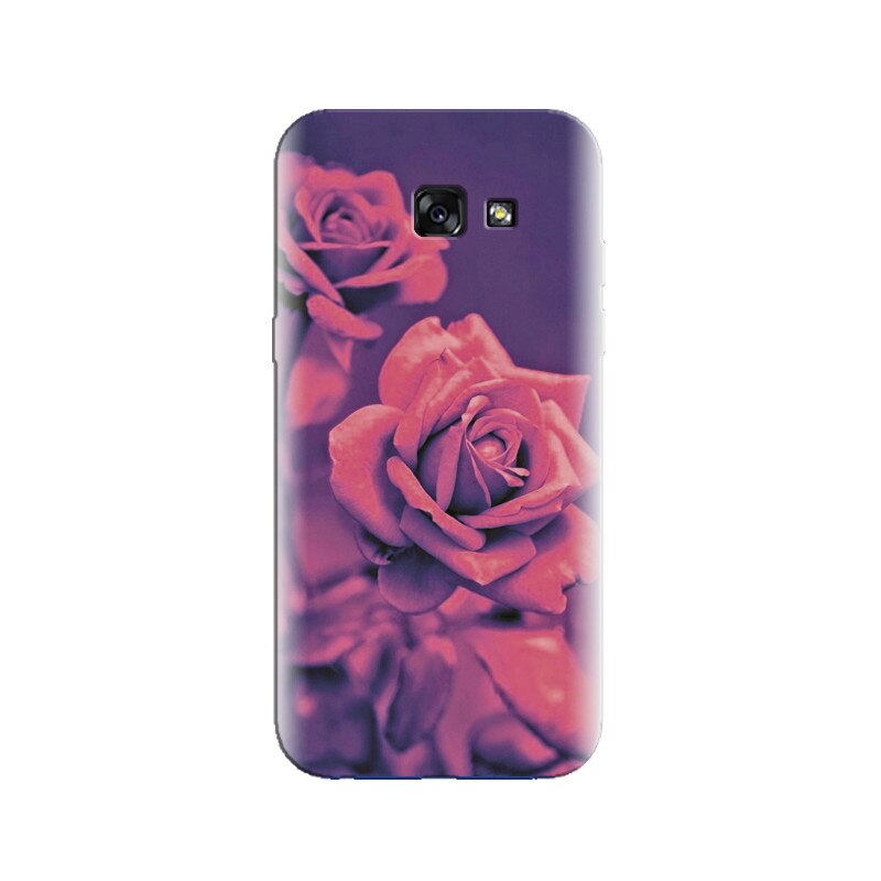 Husa Samsung A3 2017 Pink Rose High Resolution Background Images