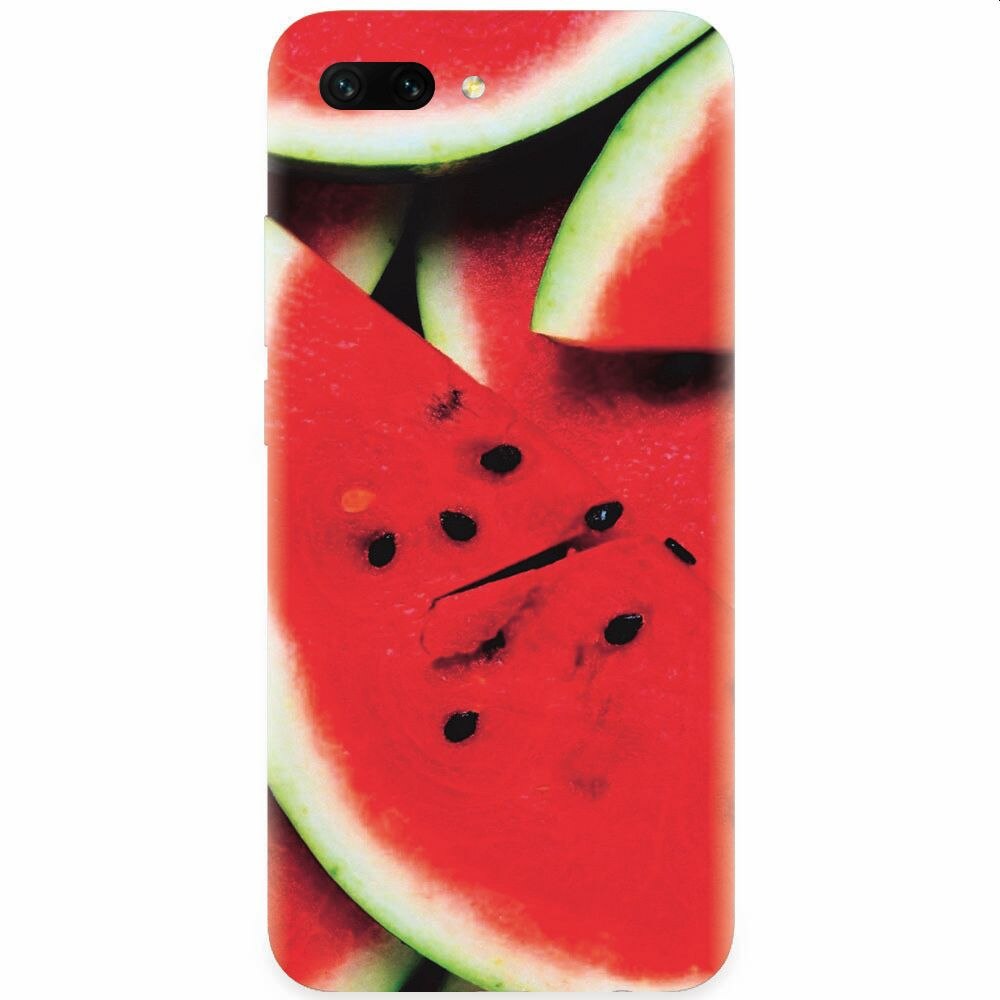 Husa silicon pentru Honor 10, S Of Watermelon Slice