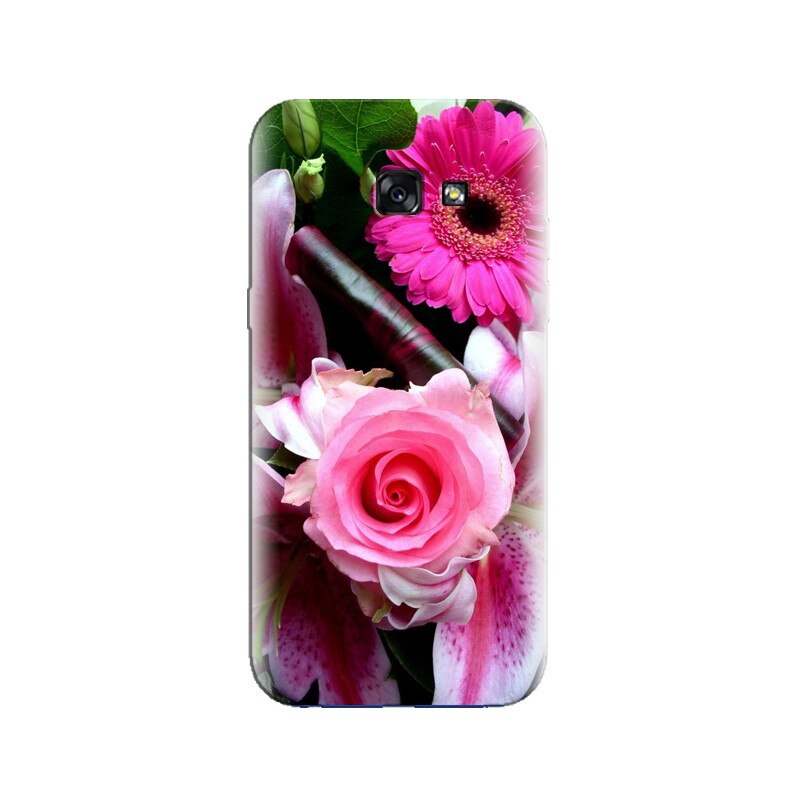 Husa Samsung A3 2017 Pink Flower 001